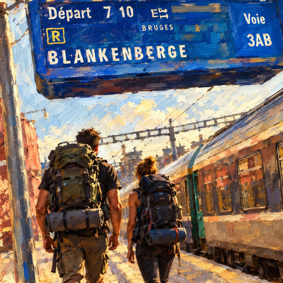 willed by the flesh - two backpackers get stranded overnight in a quiet Belgian town, where the children rule the night.